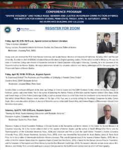 “DIVINE VIOLENCE” AND NOBLE RAGE: GENDER AND JUSTICE IN KOREAN CRIME FICTION